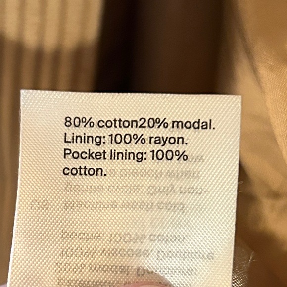 COS Beige Corduroy Trench Coat - Women’s Jackets & Coats - Picture 8 of 9